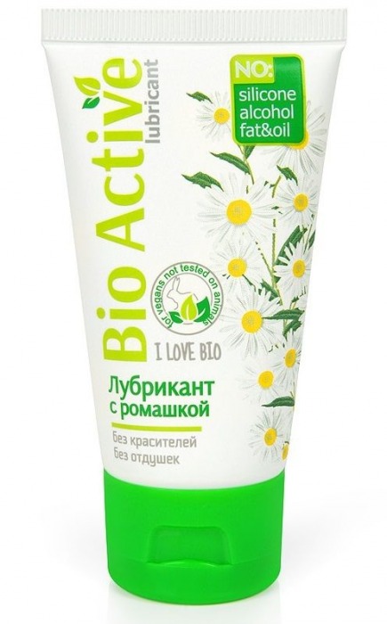 Гель-лубрикант на водной основе Bio Active - 50 гр. - Биоритм - купить с доставкой в Миассе