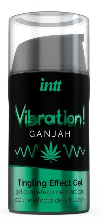 Жидкий интимный гель с эффектом вибрации Vibration! Ganjah - 15 мл. - INTT - купить с доставкой в Миассе