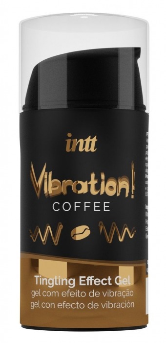 Жидкий интимный гель с эффектом вибрации Vibration! Coffee - 15 мл. - INTT - купить с доставкой в Миассе
