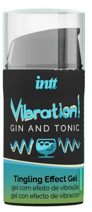Жидкий интимный гель с эффектом вибрации Vibration! Gin   Tonic - 15 мл. - INTT - купить с доставкой в Миассе