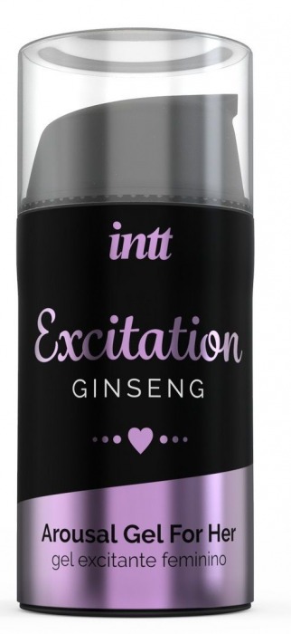 Женский возбуждающий интимный гель Excitation Ginseng - 15 мл. - INTT - купить с доставкой в Миассе