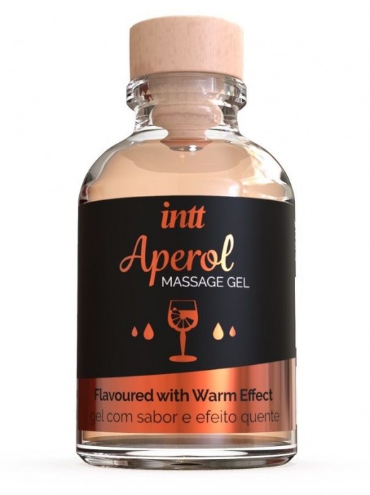 Массажный гель с согревающим эффектом Aperol - 30 мл. - INTT - купить с доставкой в Миассе