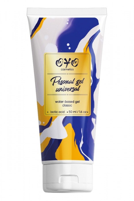 Интимная смазка на водной основе OYO Personal Gel Universal - 50 мл. - OYO - купить с доставкой в Миассе