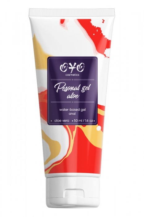 Анальная смазка на водной основе OYO Personal Gel Aloe - 50 мл. - OYO - купить с доставкой в Миассе
