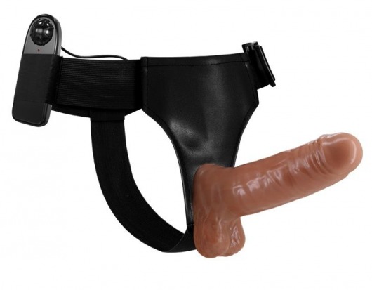 Страпон на трусиках с вибрацией Ultra Passionate Harness - 16 см. - Baile - купить с доставкой в Миассе