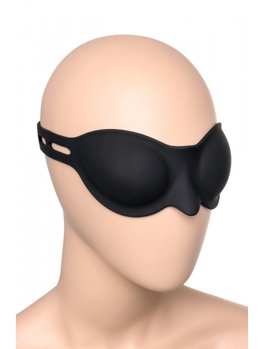 Черная плотная силиконовая маска - ToyFa - купить с доставкой в Миассе