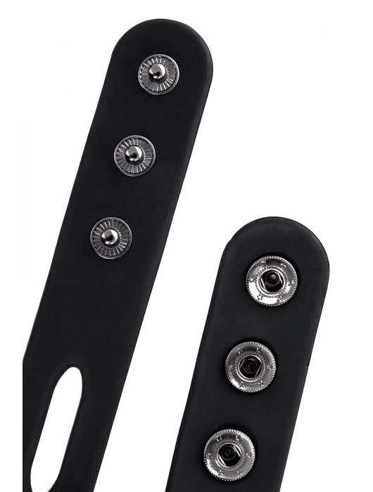 Черная плотная силиконовая маска - ToyFa - купить с доставкой в Миассе