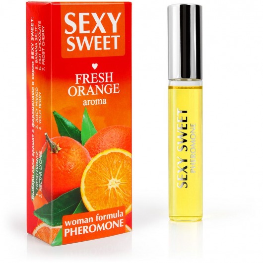 Парфюм для тела с феромонами Sexy Sweet с ароматом апельсина - 10 мл. -  - Магазин феромонов в Миассе