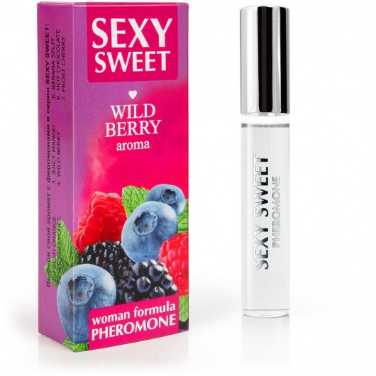Парфюм для тела с феромонами Sexy Sweet с ароматом лесных ягод - 10 мл. -  - Магазин феромонов в Миассе