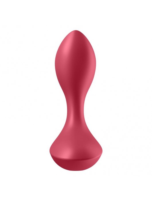 Красный вибромассажёр простаты Satisfyer Backdoor Lover - 14 см. - Satisfyer - в Миассе купить с доставкой