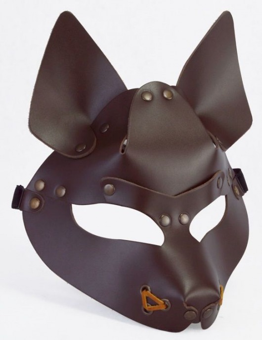Коричневая маска Wolf - Sitabella - купить с доставкой в Миассе
