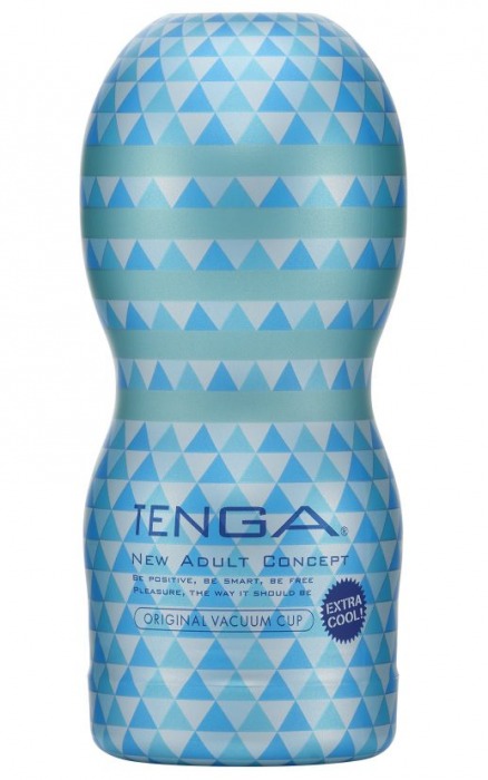 Мастурбатор с охлаждающей смазкой TENGA Original Vacuum Cup Extra Cool - Tenga - в Миассе купить с доставкой