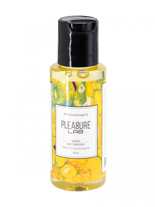 Массажное масло Pleasure Lab Refreshing с ароматом манго и мандарина - 50 мл. - Pleasure Lab - купить с доставкой в Миассе