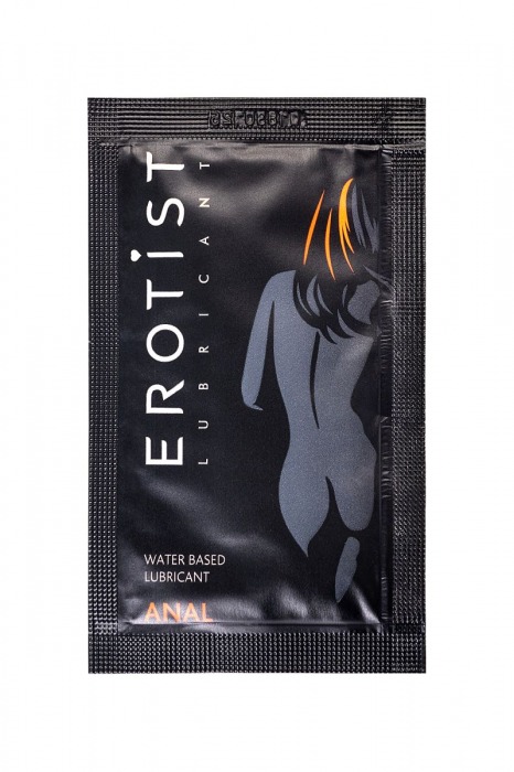 Пробник лубриканта на водной основе Erotist Anal - 4 мл. - Erotist Lubricants - купить с доставкой в Миассе