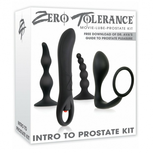 Набор стимуляторов простаты Intro To Prostate Kit - Zero Tolerance - в Миассе купить с доставкой