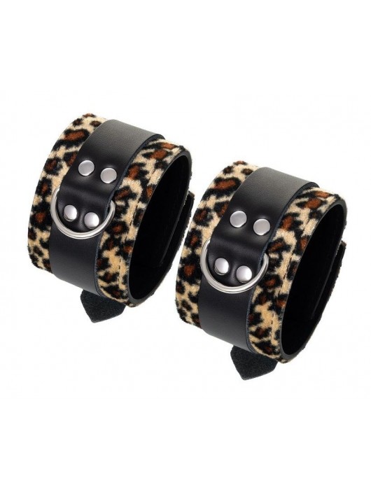 Наручники Anonymo с анималистическим принтом - ToyFa - купить с доставкой в Миассе