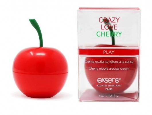 Крем для стимуляции сосков Crazy Love Cherry - 8 мл. - Exsens - купить с доставкой в Миассе