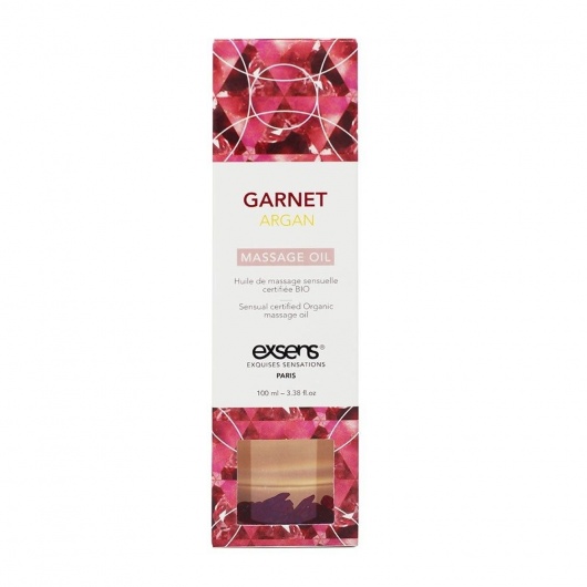 Органическое массажное масло GARNET ARGAN - 100 мл. - Exsens - купить с доставкой в Миассе