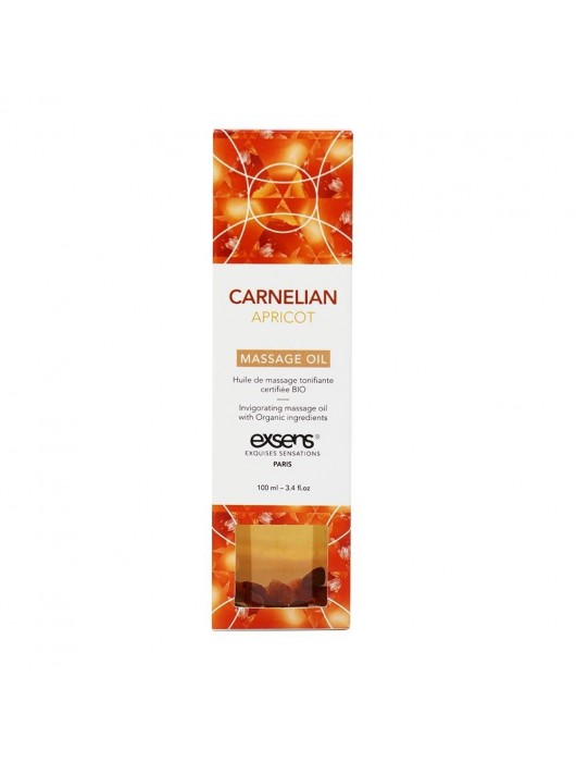 Органическое массажное масло CARNELIAN APRICOT - 100 мл. - Exsens - купить с доставкой в Миассе