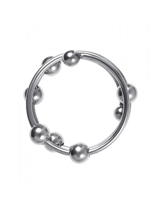 Большое металлическое кольцо под головку пениса - ToyFa - купить с доставкой в Миассе