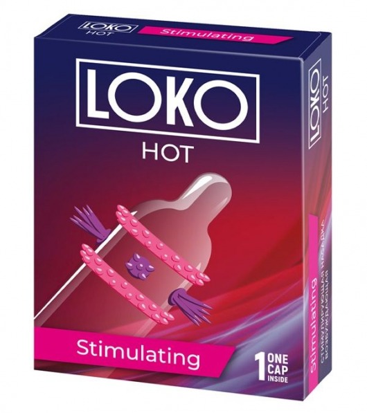 Стимулирующая насадка на пенис LOKO HOT с возбуждающим эффектом - Sitabella - в Миассе купить с доставкой