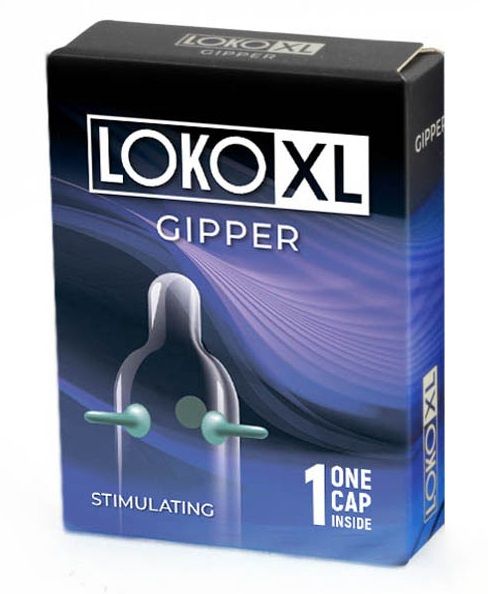Стимулирующая насадка на пенис LOKO XL GIPPER - Sitabella - в Миассе купить с доставкой