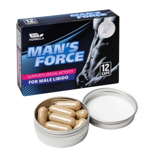 Пищевой концентрат для мужчин MANS FORCE  - 12 капсул - Sitabella - купить с доставкой в Миассе
