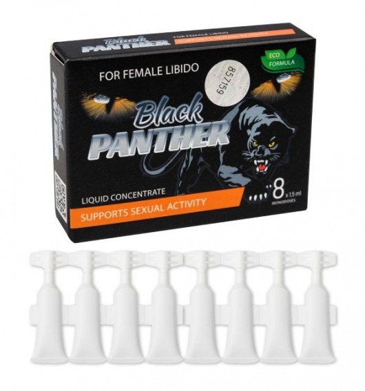 Пищевой концентрат для женщин BLACK PANTER - 8 монодоз (по 1,5 мл.) - Sitabella - купить с доставкой в Миассе