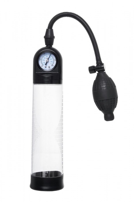 Прозрачная механическая помпа Roald с манометром - Sexus - в Миассе купить с доставкой