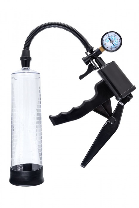 Прозрачная механическая помпа для пениса Viggo - Sexus - в Миассе купить с доставкой