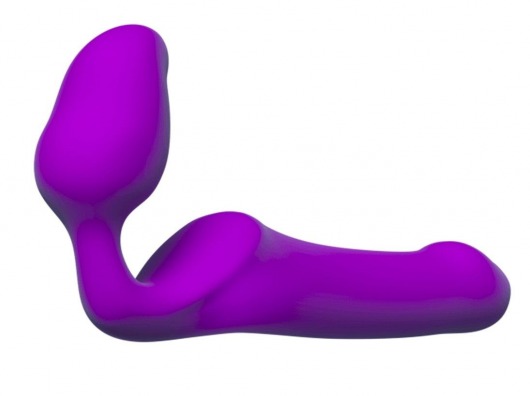 Лиловый безремневой страпон Queens M - Adrien Lastic - купить с доставкой в Миассе