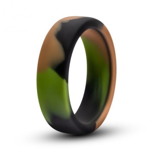 Эрекционное кольцо камуфляжной расцветки Silicone Camo Cock Ring - Blush Novelties - в Миассе купить с доставкой