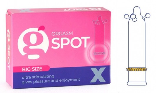 Стимулирующая насадка G-Spot X Big size - Sitabella - купить с доставкой в Миассе