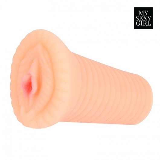 Реалистичный мастурбатор-вагина телесного цвета с вибрацией - Bior toys - в Миассе купить с доставкой