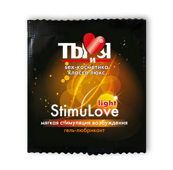 Разогревающий гель-лубрикант Stimulove Light в одноразовой упаковке - 4 гр. - Биоритм - купить с доставкой в Миассе
