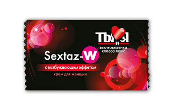 Возбуждающий крем для женщин Sextaz-W в одноразовой упаковке - 1,5 гр. - Биоритм - купить с доставкой в Миассе