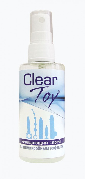 Очищающий спрей Clear Toy с антимикробным эффектом - 100 мл. - Биоритм - купить с доставкой в Миассе