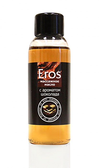 Масло массажное Eros tasty с ароматом шоколада - 50 мл. - Биоритм - купить с доставкой в Миассе