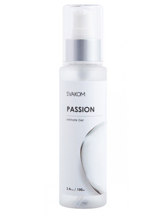 Смазка на водной основе Passion Intimate Gel - 100 мл. - Svakom - купить с доставкой в Миассе