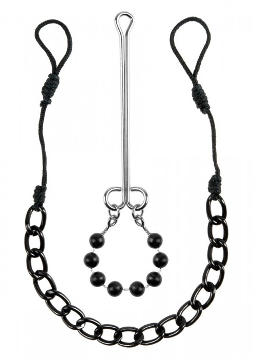 Интимные украшения с бусинами NIPPLE   CLIT JEWELRY - Pipedream - купить с доставкой в Миассе