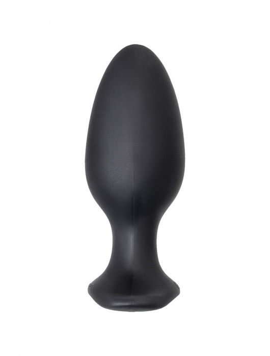 Черная анальная вибропробка HUSH 2 Size L - 12,1 см. - Lovense