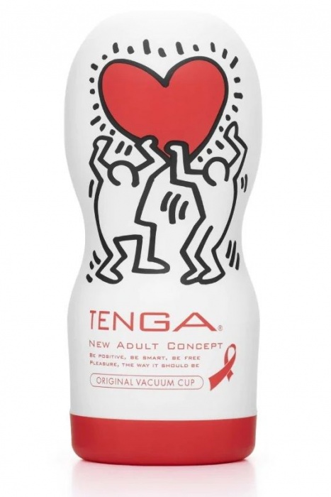 Мастурбатор Keith Haring Cup Deep Throat - Tenga - в Миассе купить с доставкой