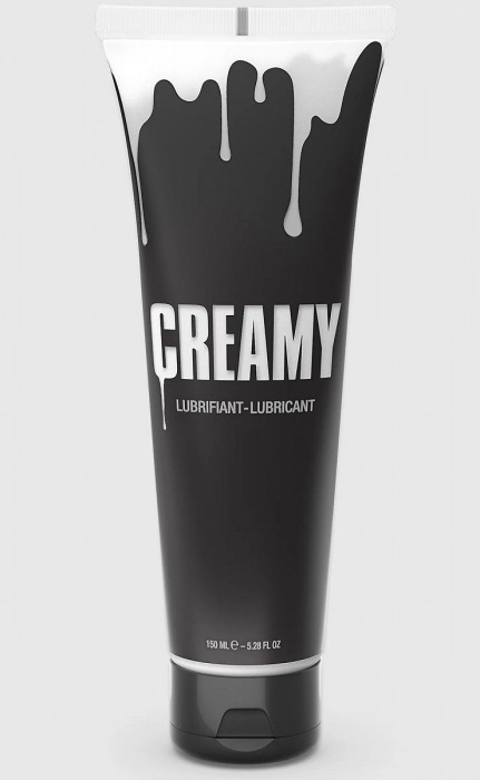 Смазка на водной основе Creamy с консистенцией спермы - 150 мл. - Strap-on-me - купить с доставкой в Миассе