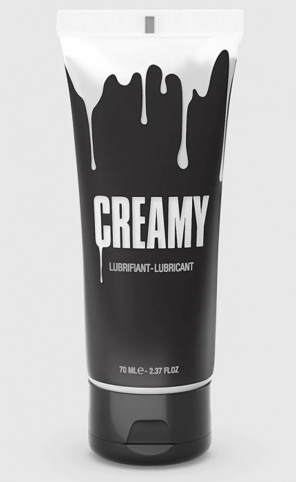 Смазка на водной основе Creamy с консистенцией спермы - 70 мл. - Strap-on-me - купить с доставкой в Миассе