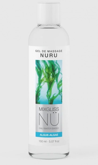 Массажный гель на водной основе Mixgliss NU Algae - 150 мл. - Mixgliss - купить с доставкой в Миассе