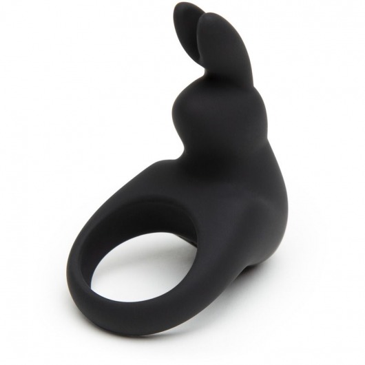 Черное эрекционное виброкольцо Happy Rabbit Rechargeable Rabbit Cock Ring - Happy Rabbit - в Миассе купить с доставкой