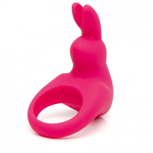 Розовое эрекционное виброкольцо Happy Rabbit Rechargeable Rabbit Cock Ring - Happy Rabbit - в Миассе купить с доставкой