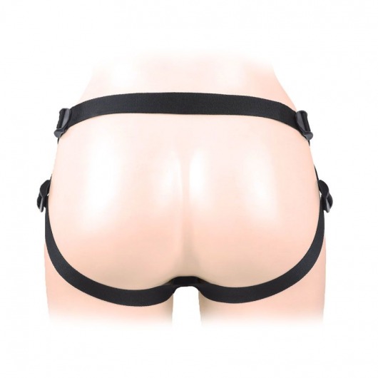 Черные трусики в комплекте с коннектором и насадкой - Notabu - купить с доставкой в Миассе