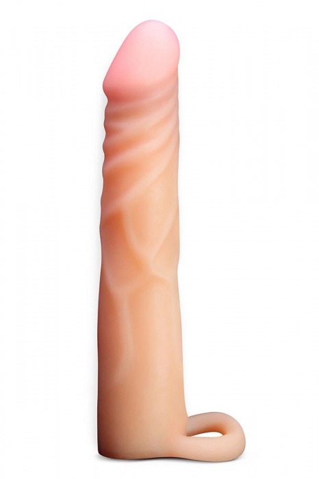 Телесная насадка на пенис Cock Xtender - 17,7 см. - Blush Novelties - в Миассе купить с доставкой