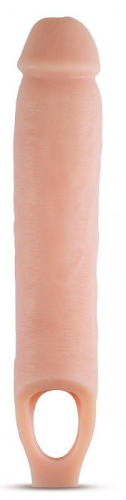 Телесная насадка на пенис 11.5 Inch Cock Sheath Penis Extender - 29,2 см. - Blush Novelties - в Миассе купить с доставкой